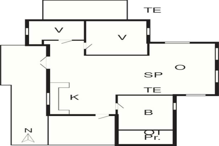 4 Person Holiday Home In R M Rømø Kirkeby Exterior foto
